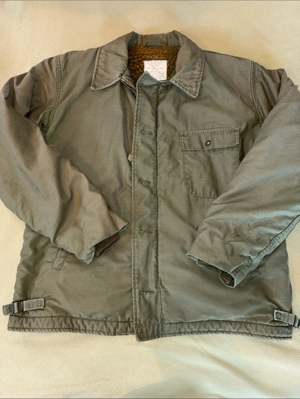 USN Vintage A-2 Deck Jacket
